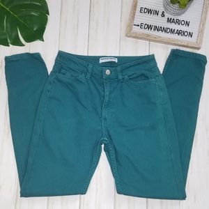 American Apparel Stretch Bull Side Zip Jeans